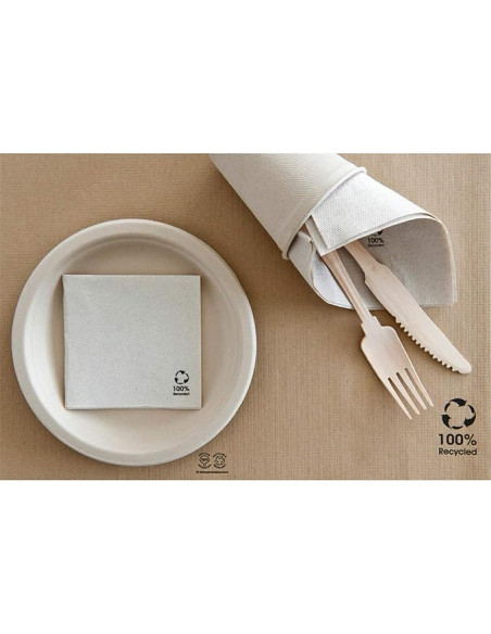 MANTEL 31x43 RECICLADO NATURAL 48gr.(500u.)