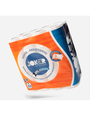 PAPEL WC DOMÉSTICO JOKER 20 2 CAPAS...