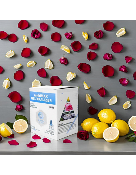 RECAMBIO AMBIMAX FRAGANCIA NEUTRALIZER PLUS 100ML 30 DÍAS DE DURACIÓN. ELIMINA LOS MALOS OLORES.