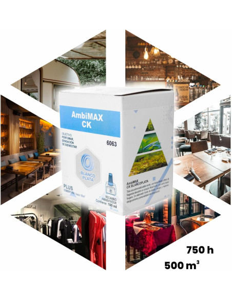 RECAMBIO AMBIMAX FRAGANCIA CK PLUS 100ML 30 DÍAS DE DURACIÓN. PERFUMA, SENSACIÓN DE BIENESTAR