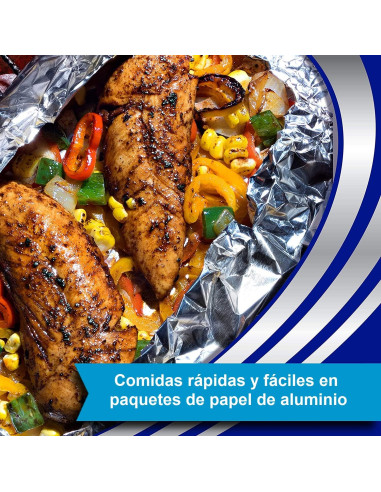 PAPEL ALUMINIO INDUSTRIAL ANCHO 40CM...