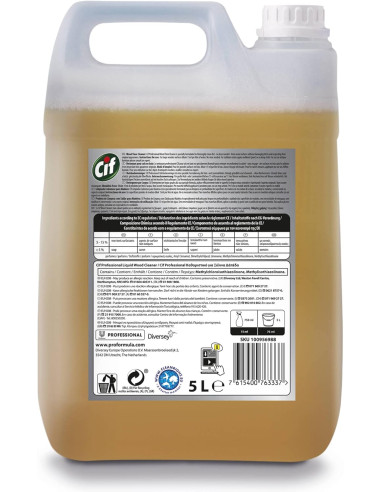 CIF LIMPIADOR JABONOSO 5L