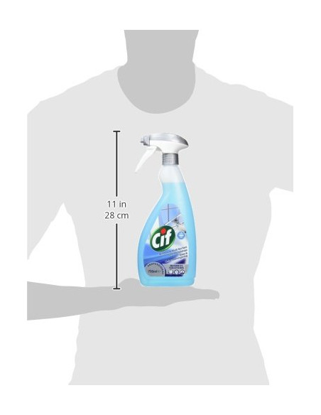 LIMPIACRISTALES Y SUPERFICIES CIF PROFESIONAL 750ML