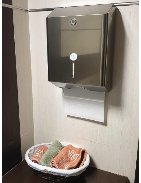 TOALLA V INTERFOLIADA 2 CAPAS PASTA PURA BLANCOPLATA 4000 UNIDADES