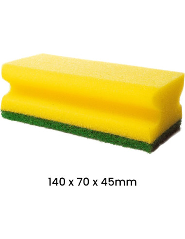 ESPONJA+FIBRA VERDE EXTRA BLANCOPLATA...