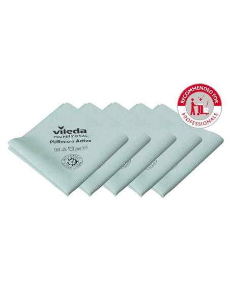 BAYETA VILEDA PURMICRO VERDE 5 UNIDADES