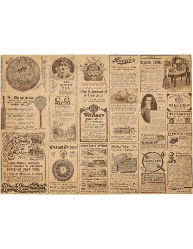 MANTEL 31x43 RECICLADO NATURAL TIMES...