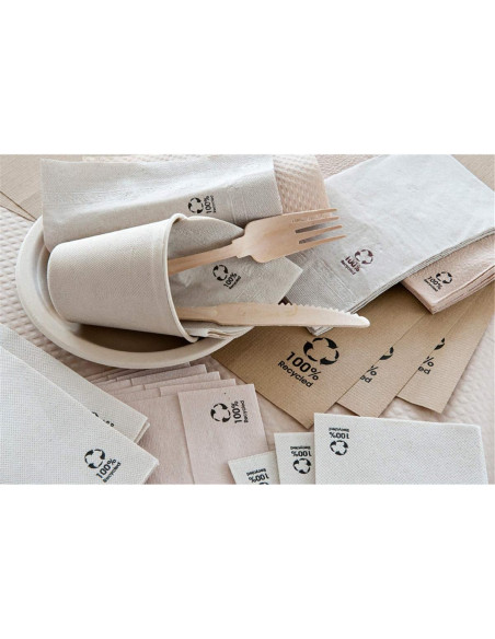 MANTEL 31x43 RECICLADO NATURAL 48gr.(500u.)