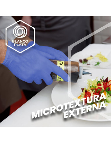 GUANTE NITRILO AZUL SANYC SENSITIVE...