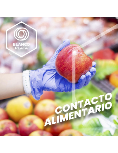 GUANTE NITRILO AZUL SOFT TOUCH BLANCOPLATA 100 UNIDADES TALLA MEDIANA