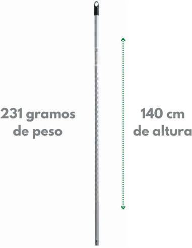 PALO TITAN BLANCOPLATA 140CM