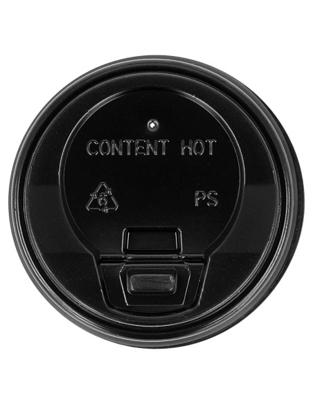 TAPA BAGAZO NEGRA 120ML 1000 UNIDADES