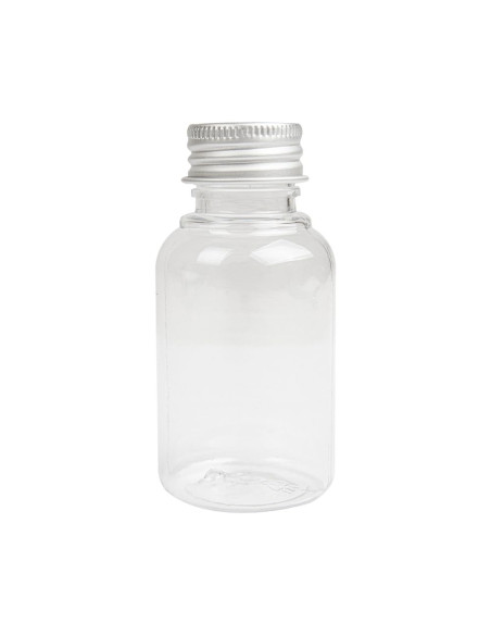 FRASCO MINI CON TAPÓN DE ALUMINIO 60ML 100 UNIDADES