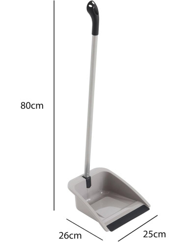 RECOGEDOR ATOMIC ATOMIC PLEGABLE GRIS