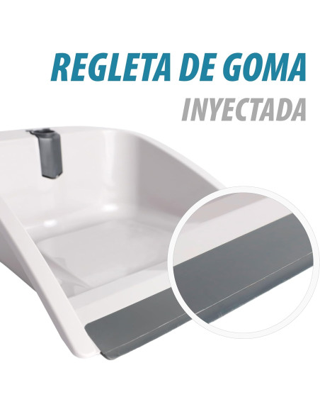 RECOGEDOR ATOMIC ATOMIC PLEGABLE GRIS