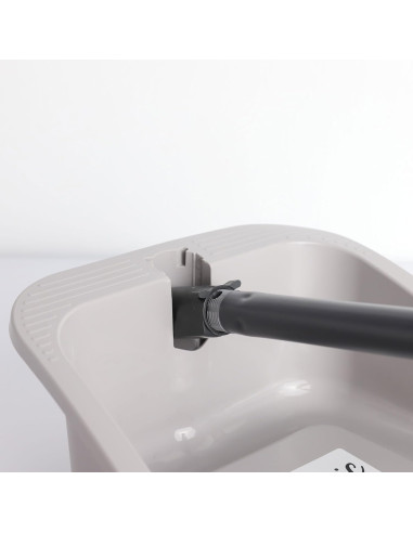 RECOGEDOR ATOMIC ATOMIC PLEGABLE GRIS