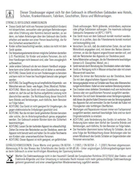 ASPIRADORA CON BOLSA TASKI GO