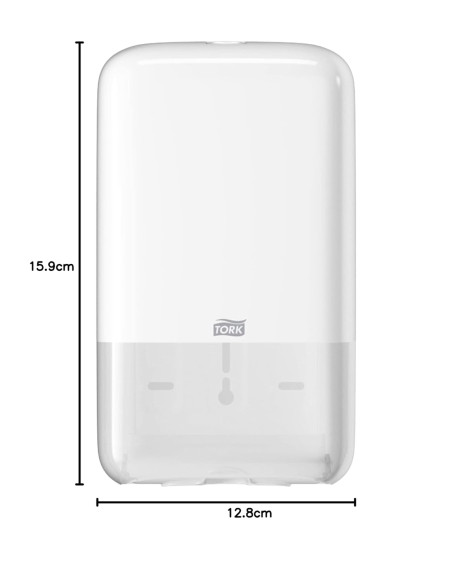 DISPENSADOR DE PAPEL HIGIÉNICO TORK T3 BLANCO