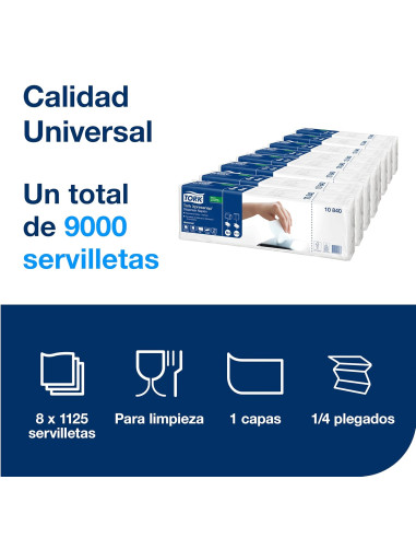 SERVILLETA BLANCA TORK XPRESSNAP N4...