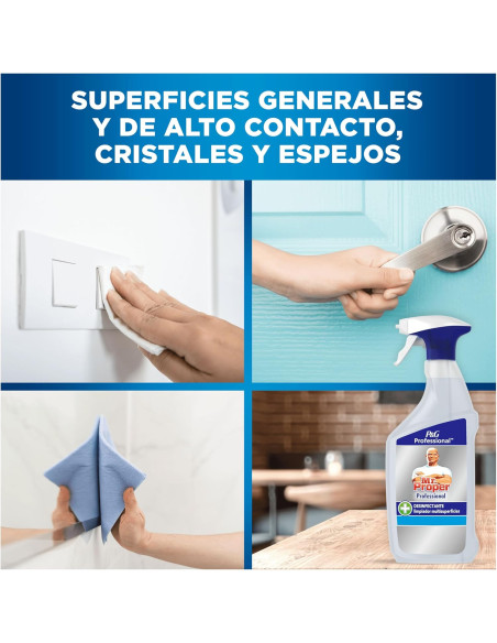 LIMPIADOR DESINFECTANTE MULTISUPERFICIES  MR PROPER 750 ML