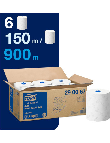 TOALLA DE MANO EN ROLLO TORK MATIC... TOALLA DE MANO EN ROLLO TORK MATIC...