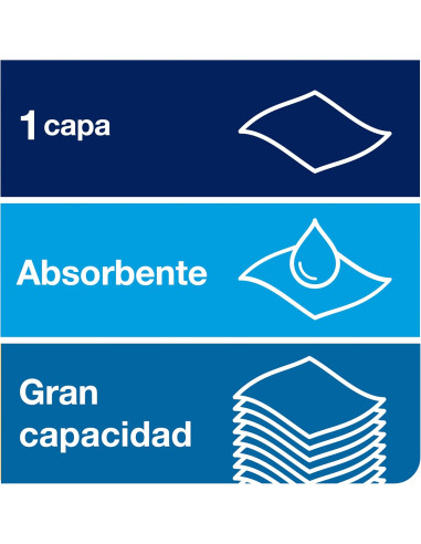 TOALLA ROLLO BLANCO 1 CAPA TORK MATIC...