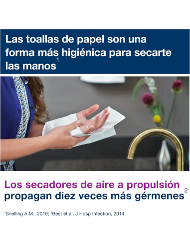 TOALLA ROLLO 2 CAPAS TORK MATIC...