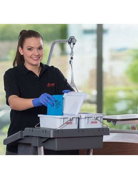 BAYETA VILEDA MICRONQUICK ROJO 5 UNIDADES