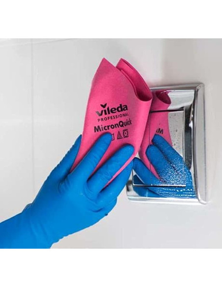 BAYETA VILEDA MICRONQUICK ROJO 5 UNIDADES