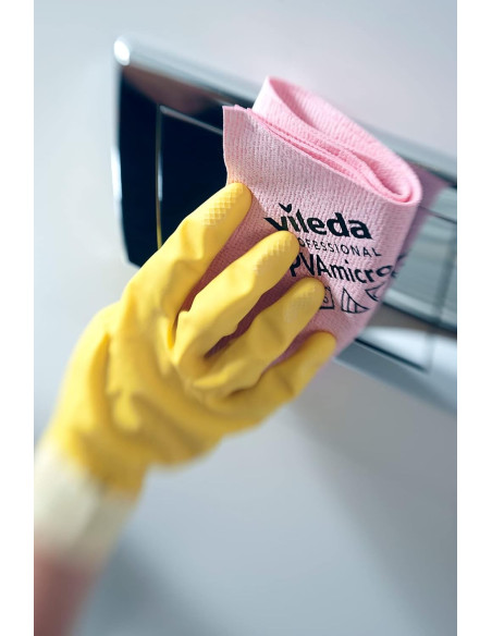 BAYETA MICROFIBRA PVA VILEDA  ROJA 5 UNIDADES