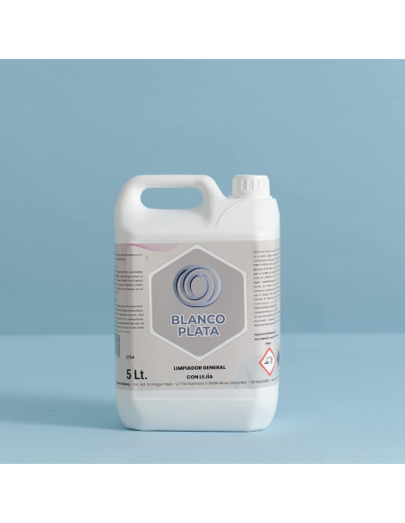 LIMPIADOR GENERAL CON LEJÍA BLANCOPLATA 5L