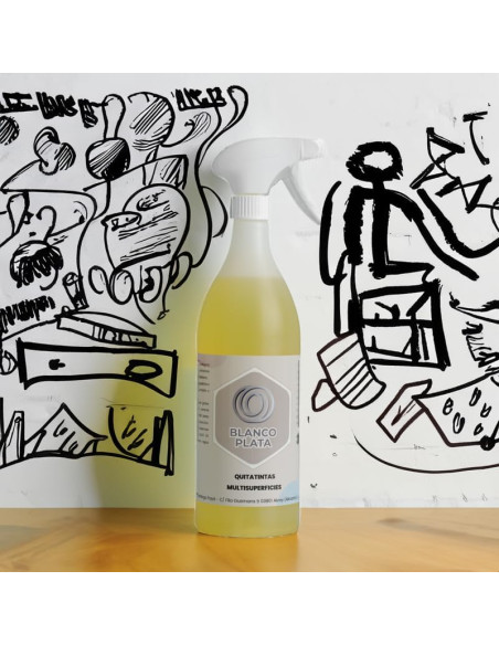 QUITATINTAS MULTISUPERFICIES BLANCOPLATA 1L.