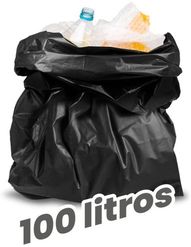 BOLSA BASURA NEGRA BLANCOPLATA G-150...