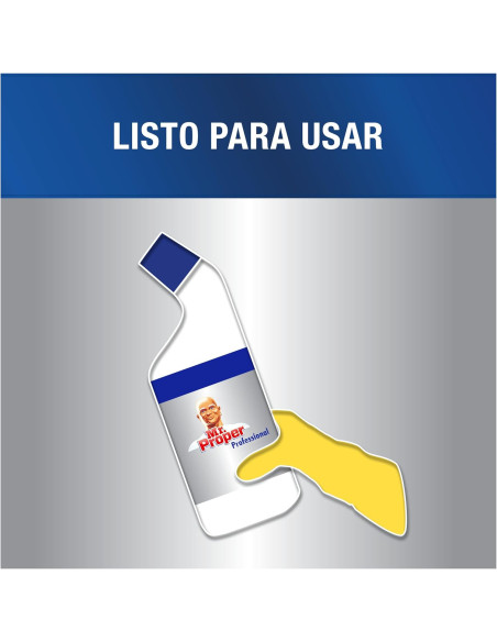 Viakal Professional, Limpiador para inodoros, 9L (12 x 750ml), eliminacion y prevencion de cal