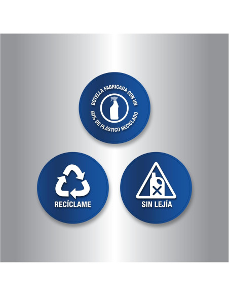 Viakal Professional, Limpiador para inodoros, 9L (12 x 750ml), eliminacion y prevencion de cal