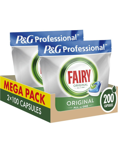 FAIRY, LAVAVAJILLAS CAPSULAS Nº2,(100u.) 2 UDS