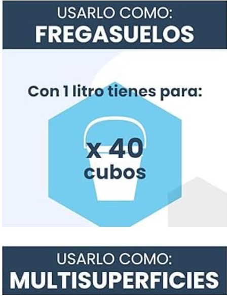 Fregasuelos Multisuperficie Huele a Limpio, Ultraperfumado con Aroma Floral Duradero