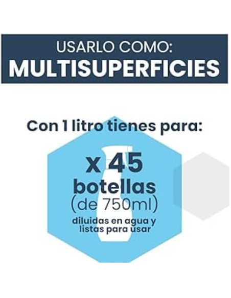 Fregasuelos Multisuperficie Huele a Limpio, Ultraperfumado con Aroma Floral Duradero