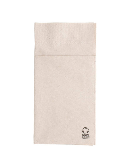 García de Pou 1000 Unidades - 212.49 Servilletas Canguro Ecolabel con 2 Capas, 18 G/M2, 40 x 40 cm, Natural