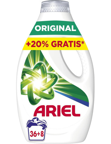 Ariel Detergente Líquido, 44 Lavados, Original