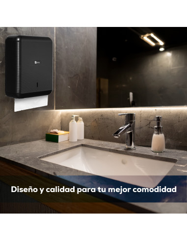DISPENSADOR DE TOALLAS EN ZIG ZAG...