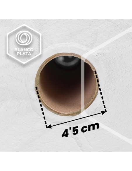 PORTAROLLOS  PAPEL HIGIÉNICO BLANCOPLATA NEGRO