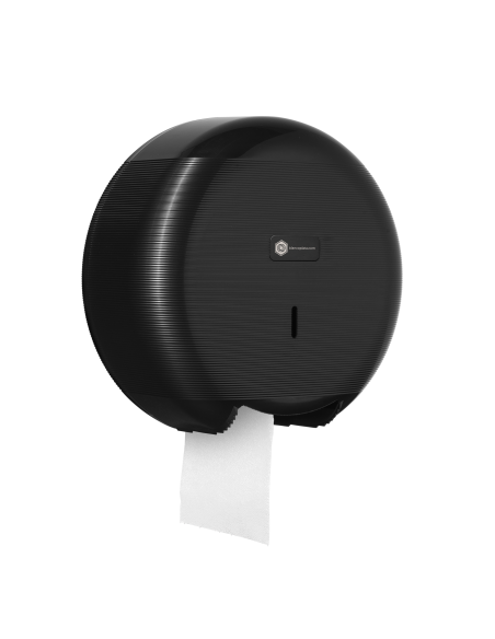 PORTAROLLOS  PAPEL HIGIÉNICO BLANCOPLATA NEGRO