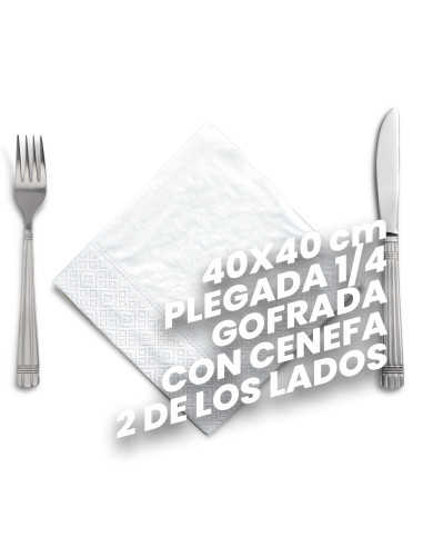 SERVILLETA CELULOSA BLANCA...