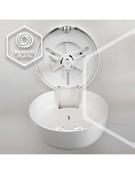 DISPENSADOR PAPEL HIGIÉNICO BLANCOPLATA COLOR BLANCO