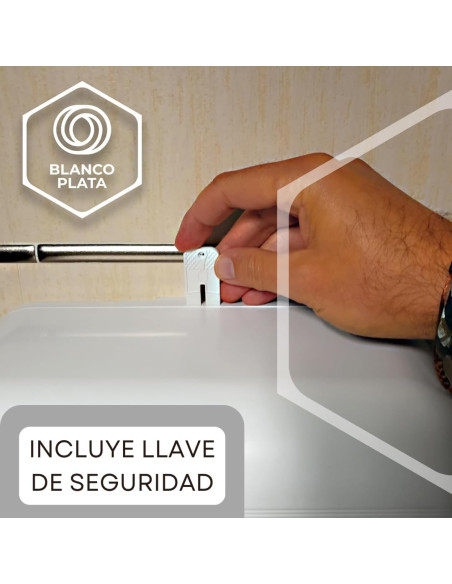 DISPENSADOR DE TOALLAS EN ZIG ZAG  BLANCO BLANCOPLATA