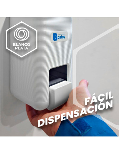 DOSIFICADOR DE JABÓN  BLANCO 1000ML...