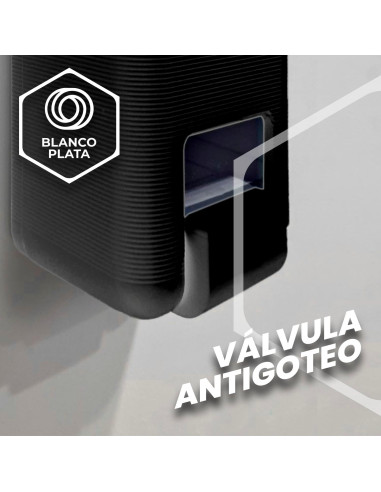 DOSIFICADOR DE JABÓN  NEGRO 900ML...