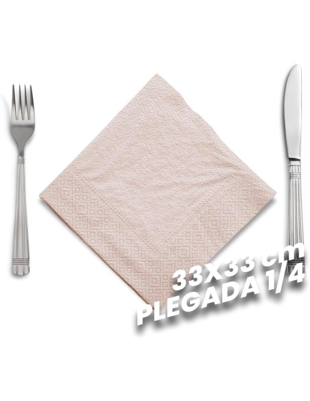 SERVILLETA CELULOSA ECO NATURAL 33X33CM 1200 UNIDADES