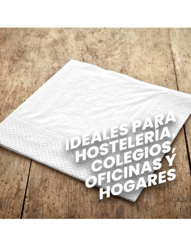 SERVILLETA AIRTOP 40x40 1/4 BLANCO...